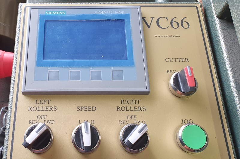 Ez-Cut VC66 dash
